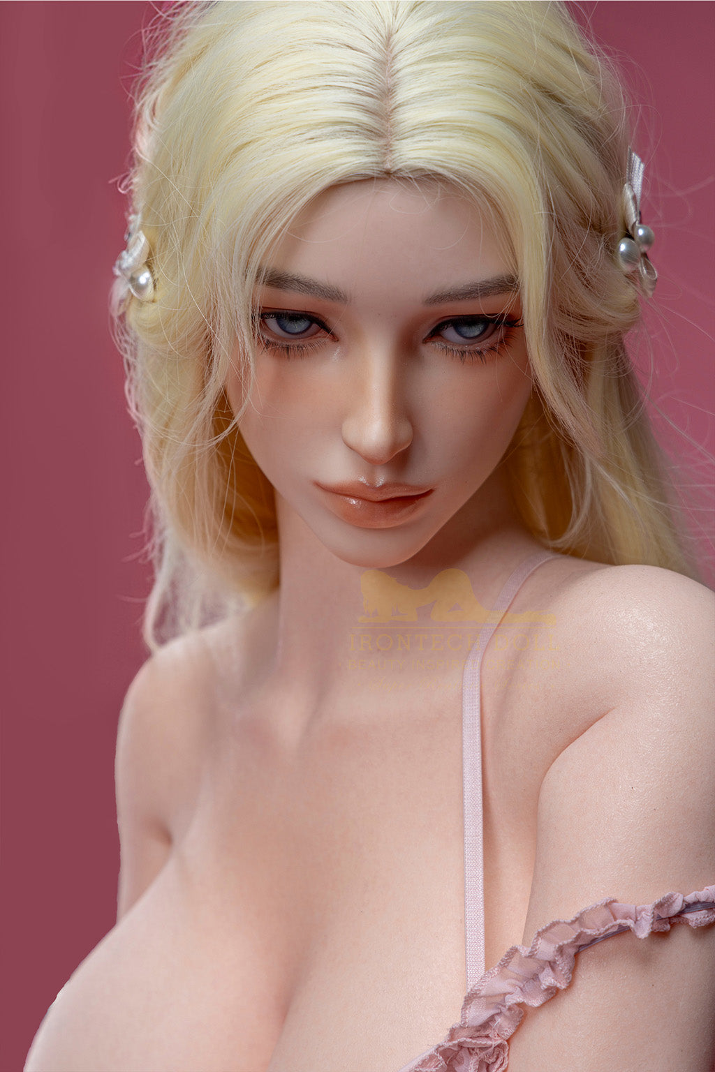Bailey-158BA(5'18") G-cup Full Silicone Mega Breasts Sex Doll- Irontech Doll