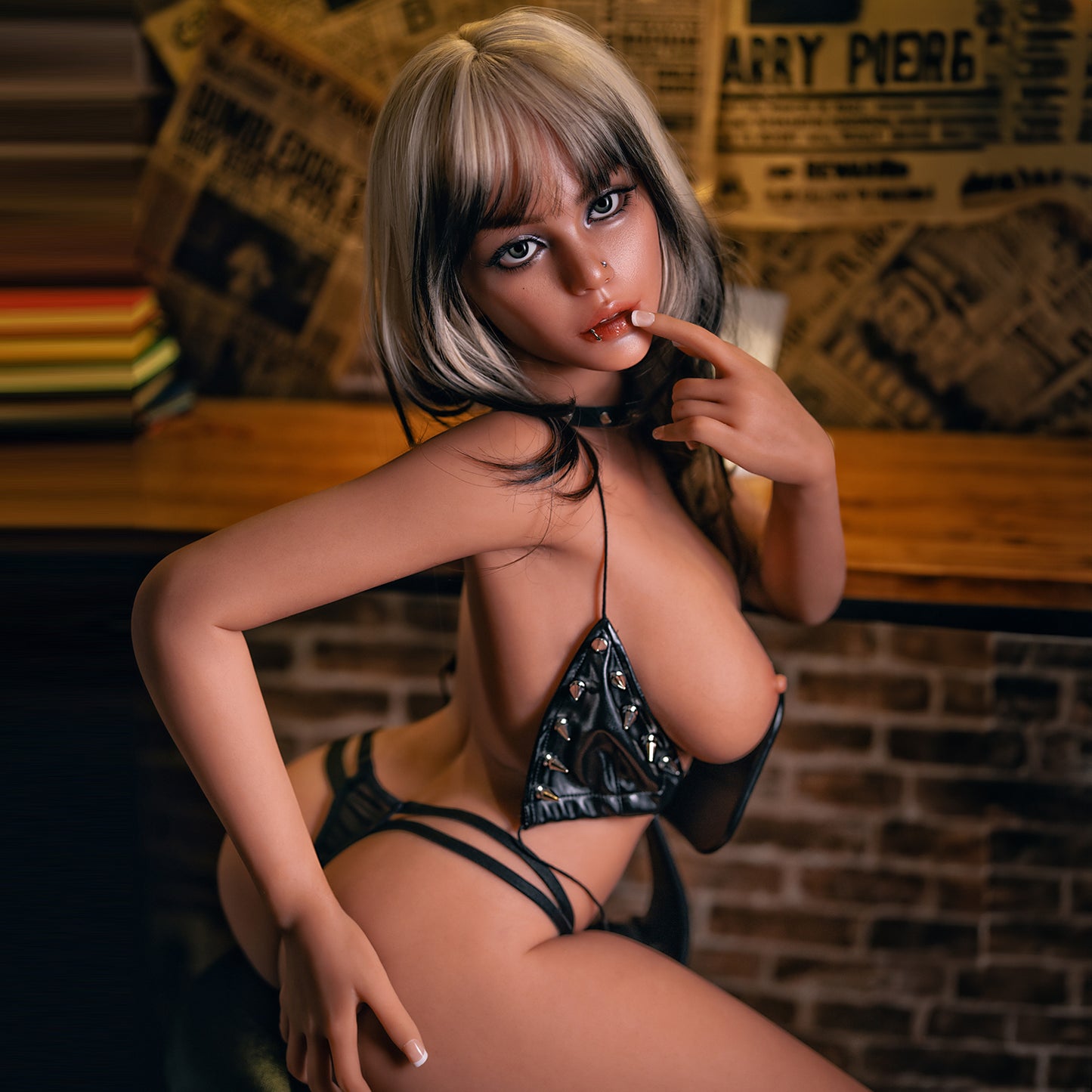Jane - 164cm/5'38" D cup Full Silicone Sex Doll (Movable Jaw)- SY Doll