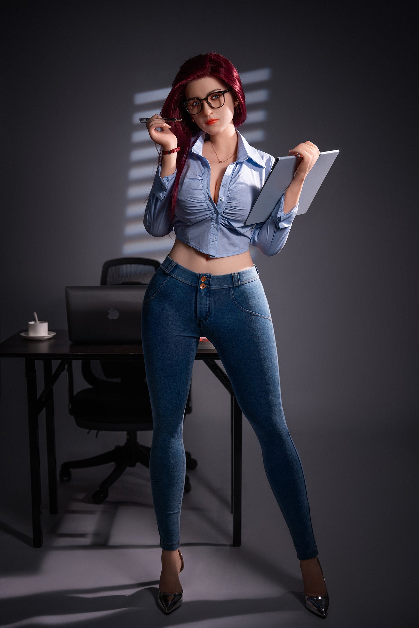 Marina - 169cm/5'54" D cup Silicone Head+TPE Body Sex Doll - SY Doll