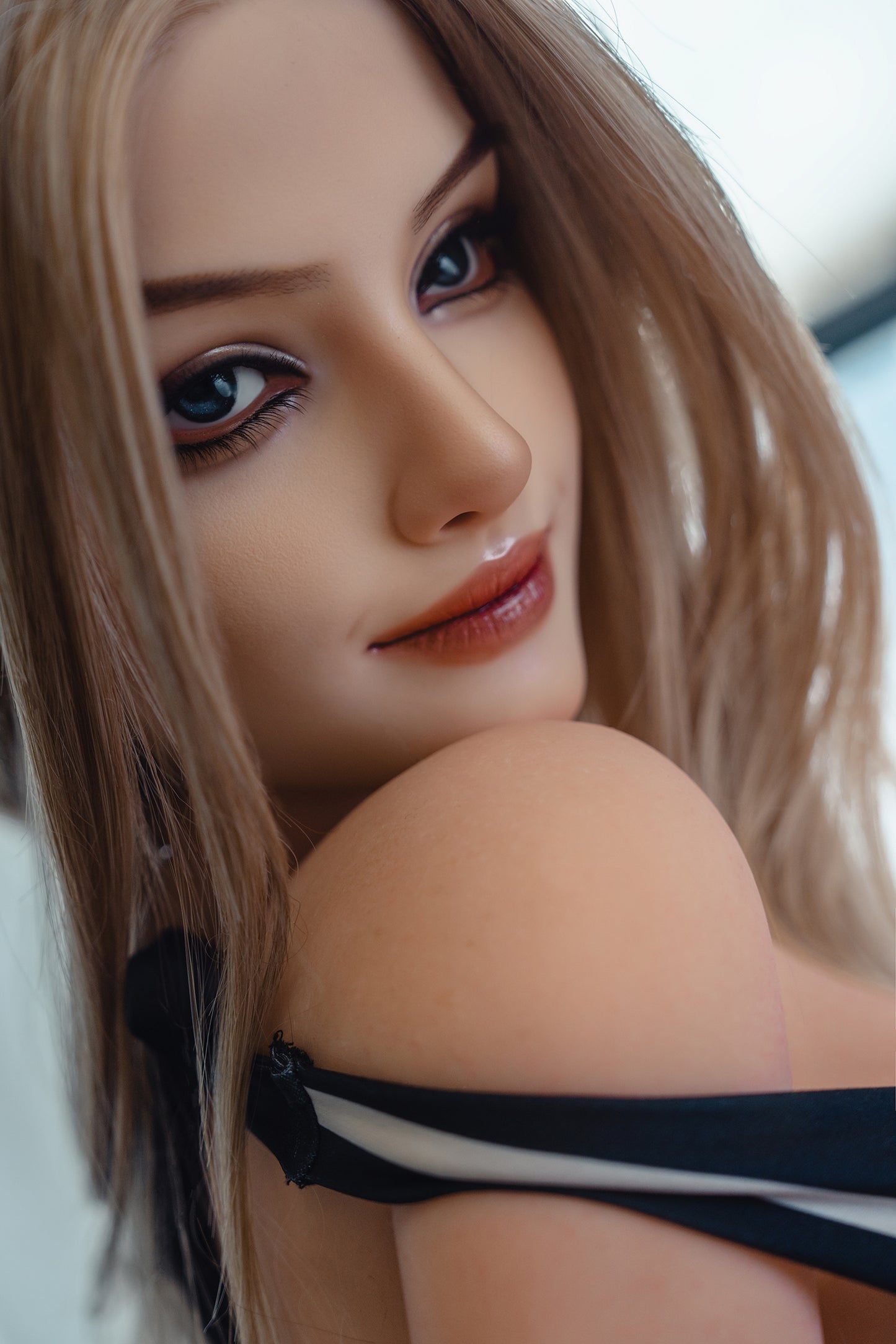 Victoria - 164cm/5'38" D cup Silicone Head+TPE Body Sex Doll - SY Doll