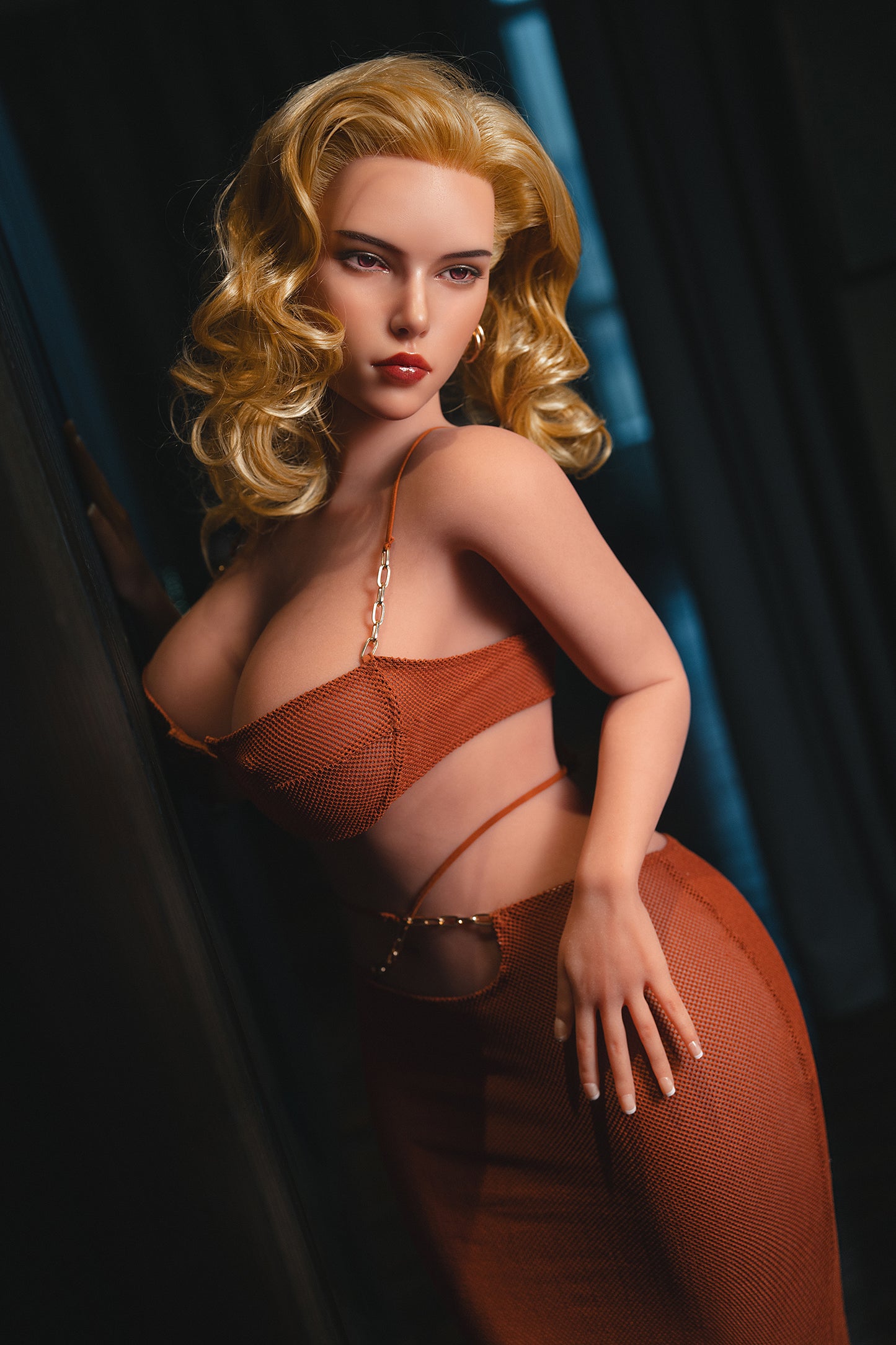 Coral- 162cm/5'31" F cup Silicone Head+TPE Body Sex Doll - SY Doll
