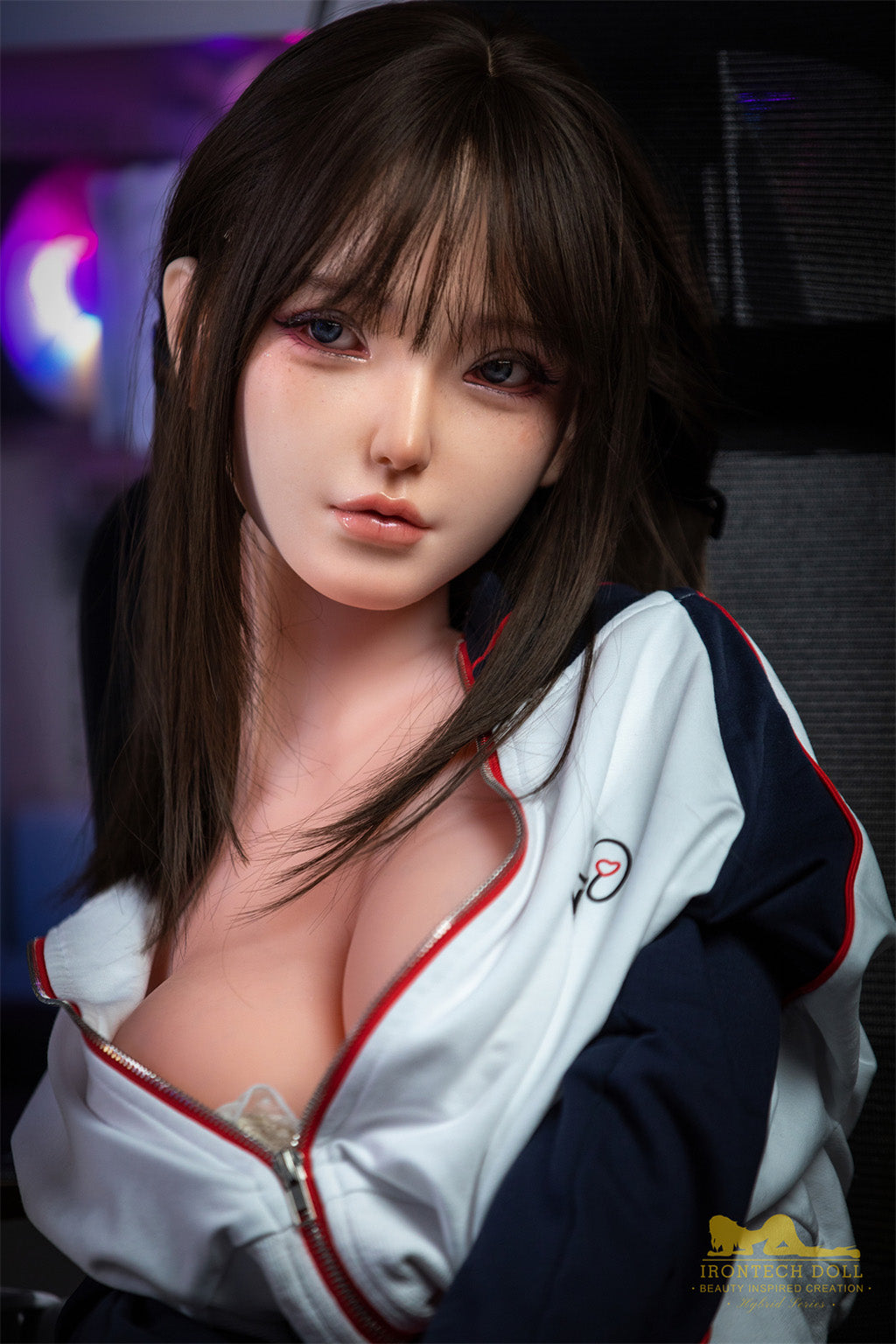Ada-154cm(5'05'')D-cup Silicone Head TPE Body Sex Doll Natural -Irontech Doll