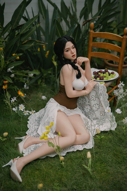 Katie - 164cm/5'38" D cup Full Silicone Sex Doll (Movable Jaw)- SY Doll