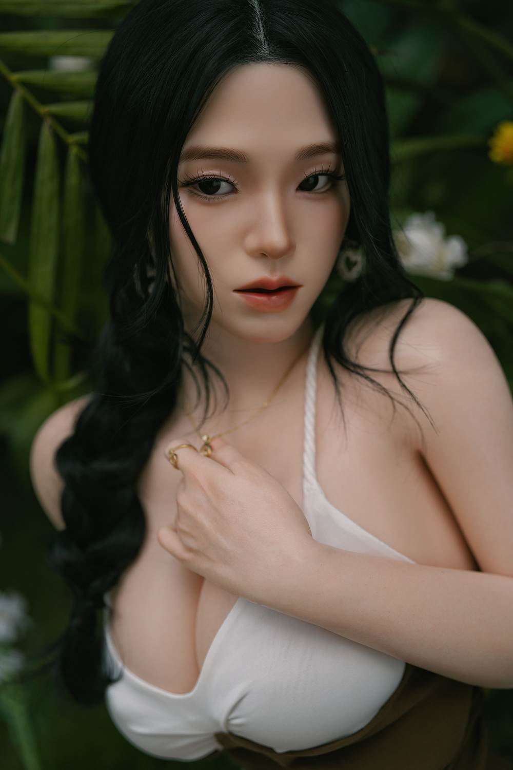 Katie - 164cm/5'38" D cup Full Silicone Sex Doll (Movable Jaw)- SY Doll