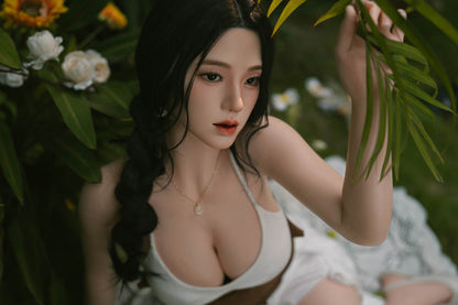 Katie - 164cm/5'38" D cup Full Silicone Sex Doll (Movable Jaw)- SY Doll