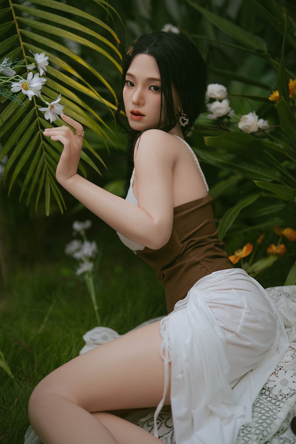Katie - 164cm/5'38" D cup Full Silicone Sex Doll (Movable Jaw)- SY Doll