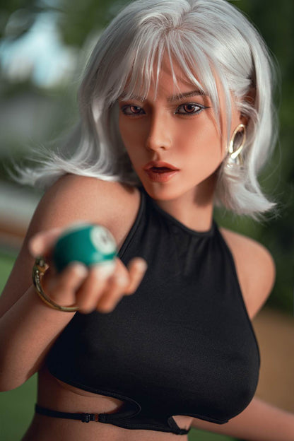 Margo - 164cm/5'38" D cup Silicone Head TPE Body Sex Doll (Movable Jaw) - SY Doll