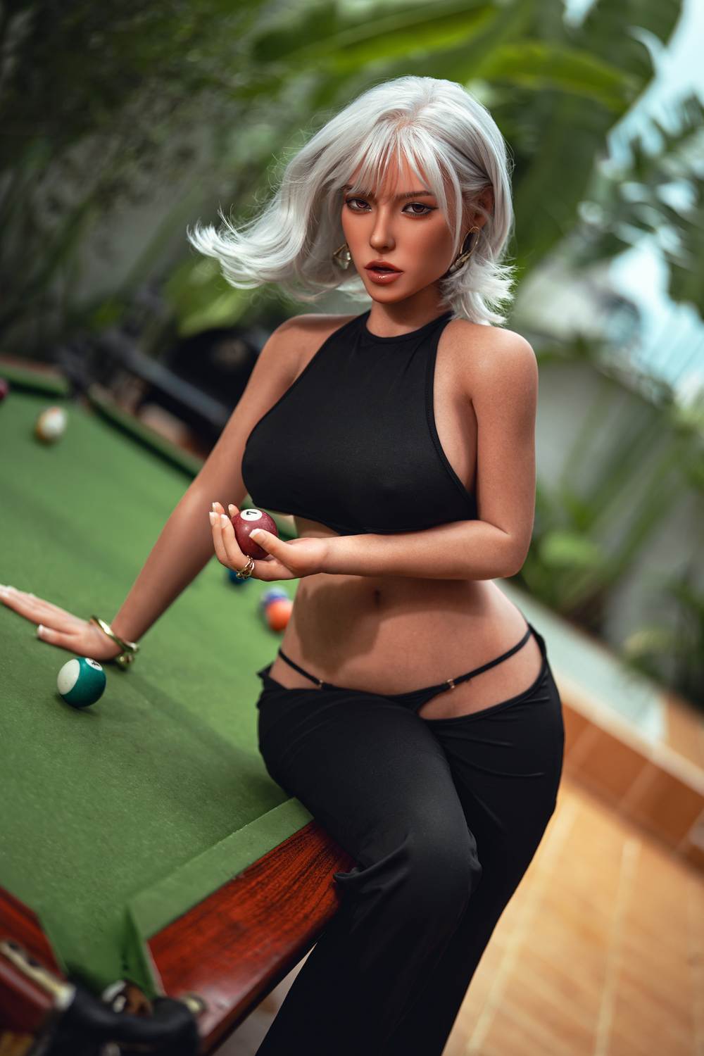 Margo - 164cm/5'38" D cup Silicone Head TPE Body Sex Doll (Movable Jaw) - SY Doll