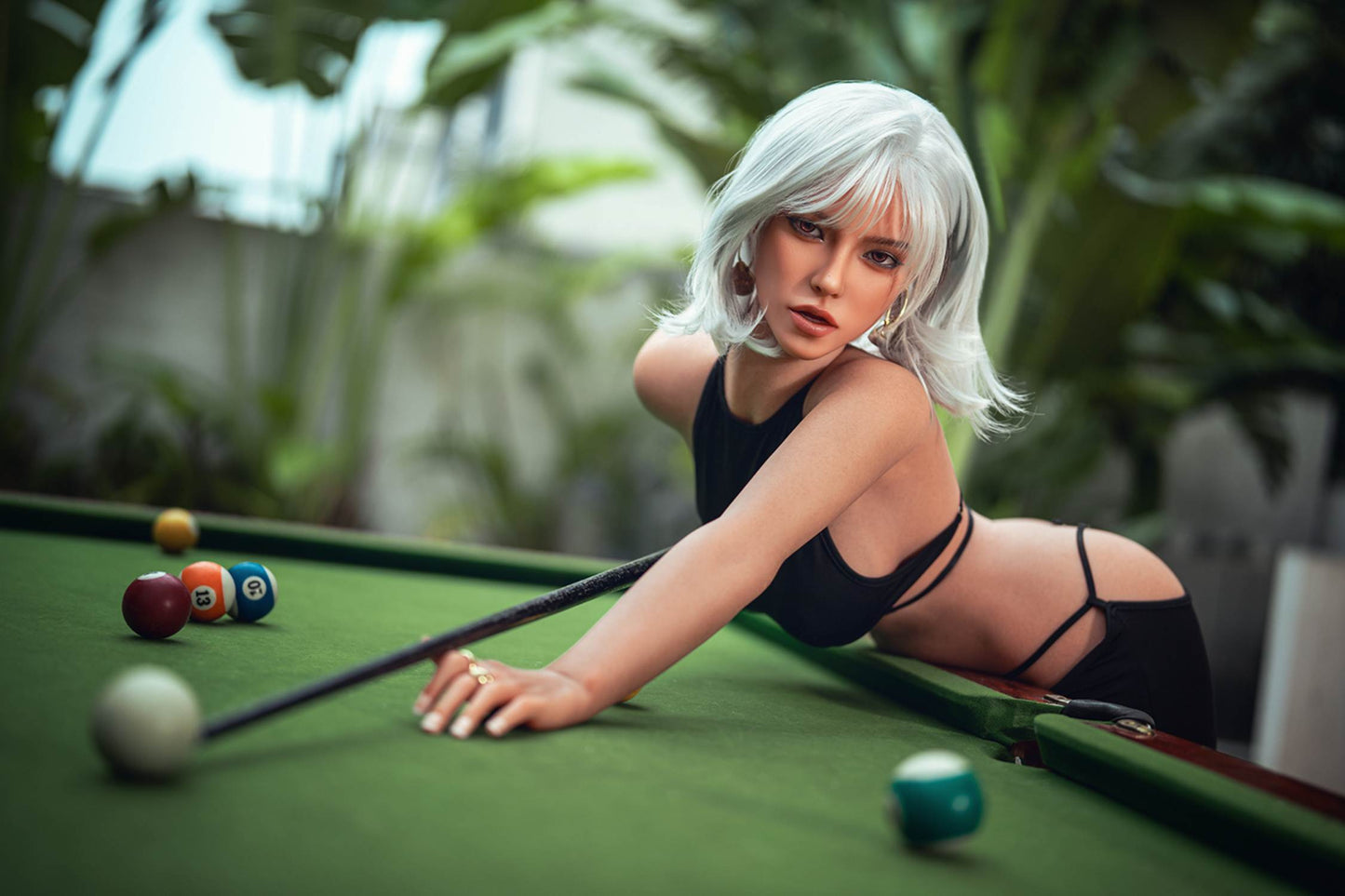 Margo - 164cm/5'38" D cup Silicone Head TPE Body Sex Doll (Movable Jaw) - SY Doll
