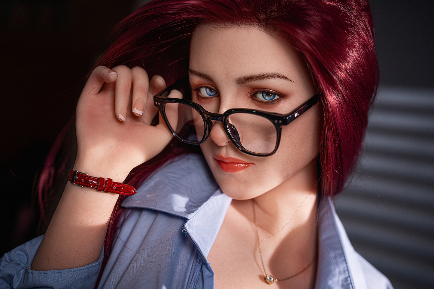 Marina - 169cm/5'54" D cup Silicone Head+TPE Body Sex Doll - SY Doll