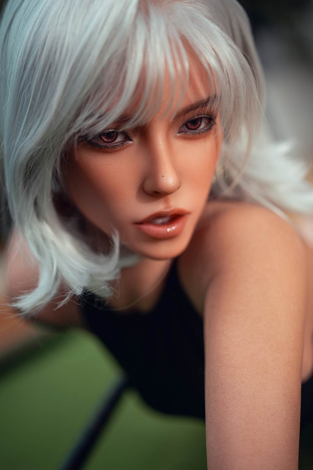 Margo - 164cm/5'38" D cup Silicone Head TPE Body Sex Doll (Movable Jaw) - SY Doll