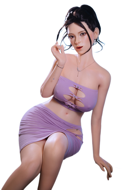 Amy- 166cm/5'44" D cup Full Silicone Sex Doll(Movable Jaw Head)  - SY Doll