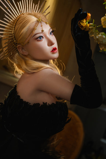 Nancy - 164cm/5'38" D cup Full Silicone Sex Doll(Movable Jaw) - SY Doll