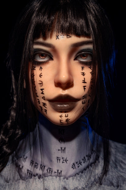 Jasmine - 166cm/5'44" C cup Silicone Head+TPE Body Sex Doll(Movable Jaw)- SY Doll