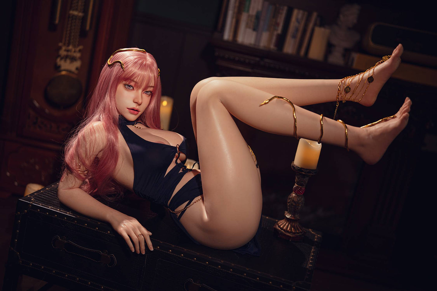 Aurora - 164cm/5'38" D cup Full Silicone Sex Doll (Movable Jaw) - SY Doll