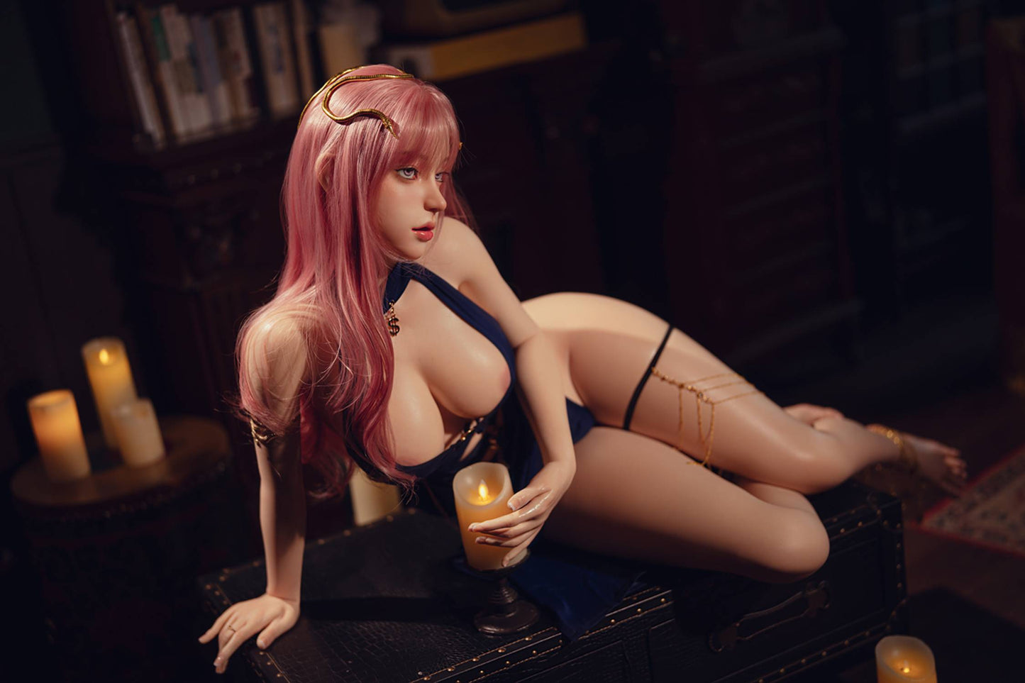 Aurora - 164cm/5'38" D cup Full Silicone Sex Doll (Movable Jaw) - SY Doll