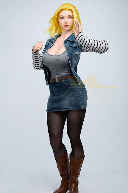 Clara-159cm(5'22")E-cup Full Silicone Sex Doll- Irontech Doll