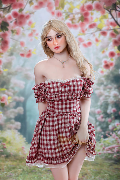Faith-162cm(5'31'')D-cup Silicone Head TPE Body Sex Doll - Irontech Doll