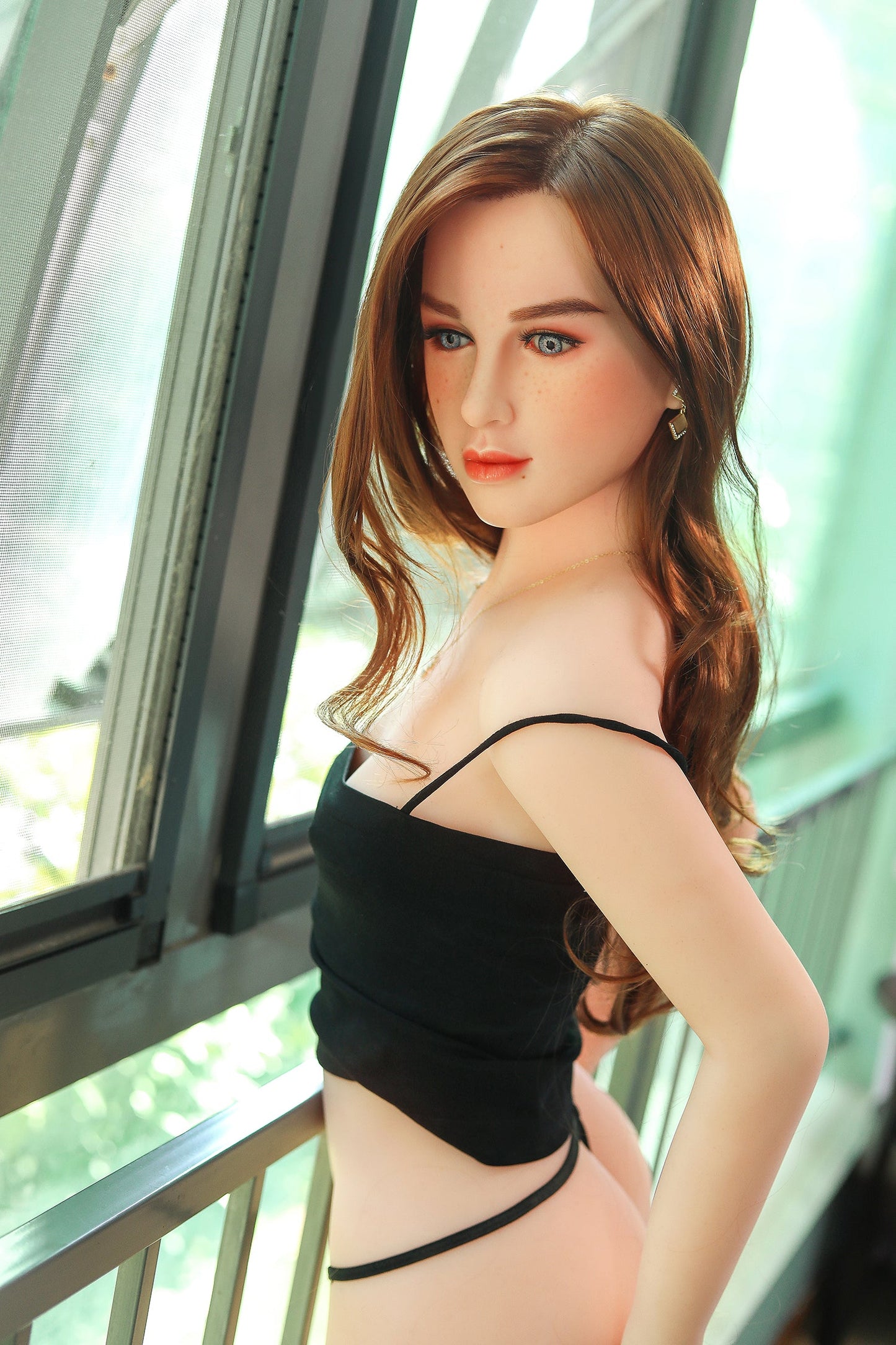 Rosalie- 159cm A-cup Premium Lifelike TPE Sex Doll - SY Doll (US In Stock)